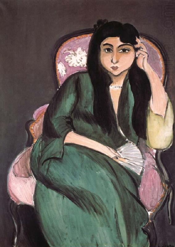 Henri Matisse Green woman china oil painting image